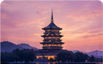 Hangzhou city culture visual